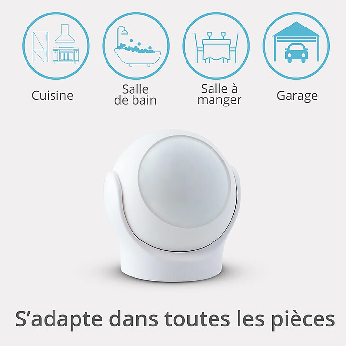 Avis METRONIC - Détecteur de mouvement intelligent sans fil Zigbee (pack de 2)