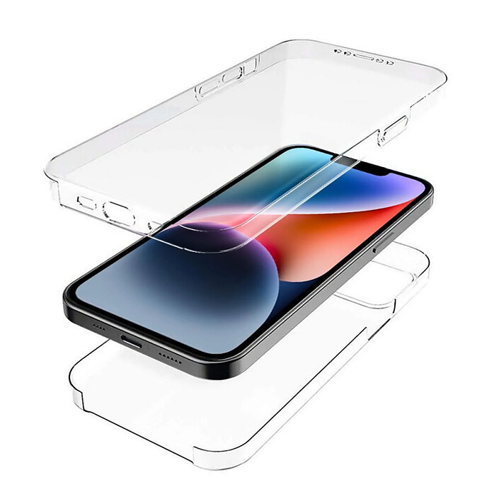 Acheter Evetane Coque iPhone 14 Plus 360° intégrale Protection Avant et Arrière