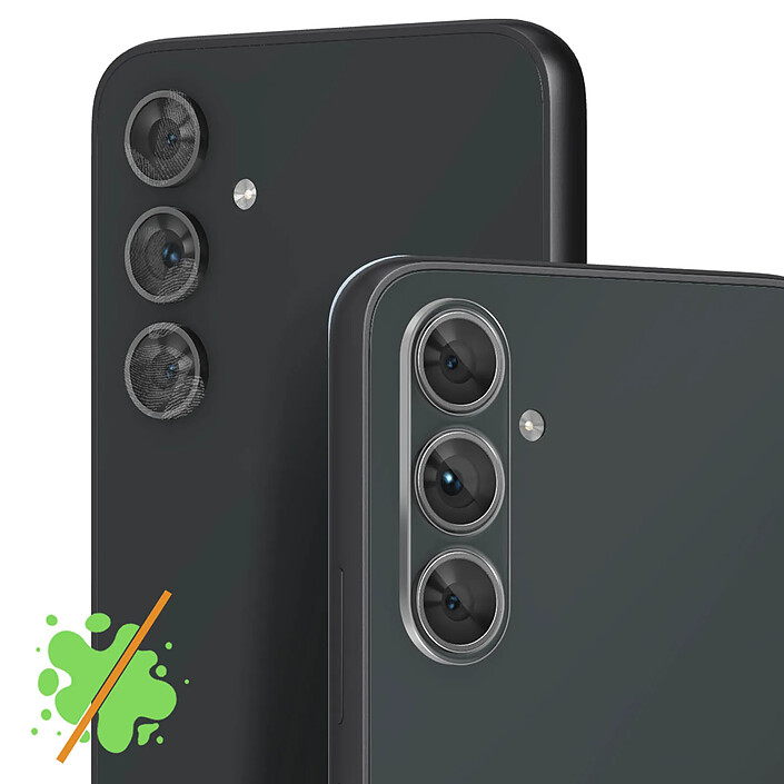 Avizar Film Caméra pour Samsung Galaxy A54 5G Verre Trempé Anti-trace Transparent pas cher