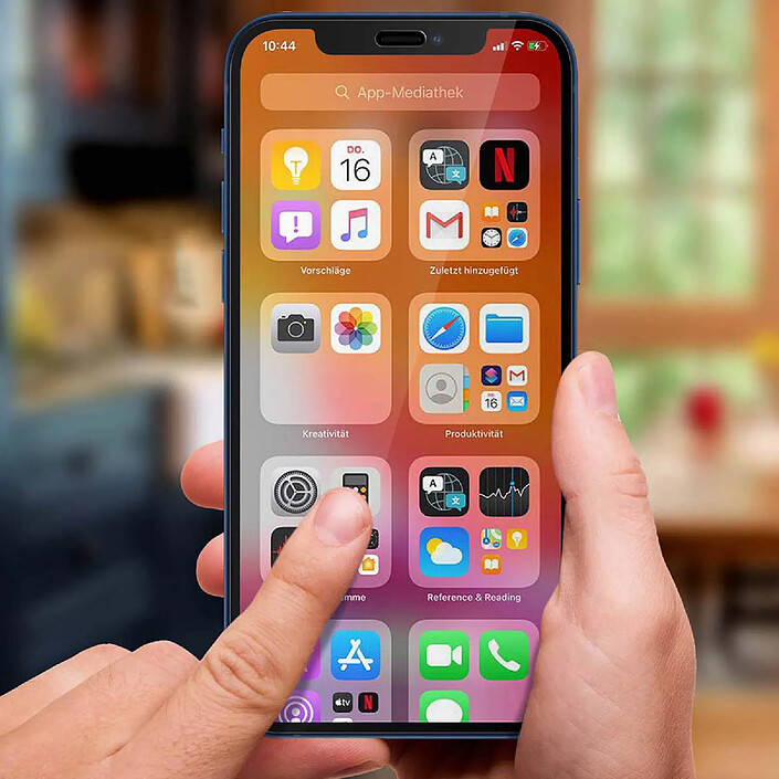 Acheter MW Verre de protection avec applicateur pour pour iPhone 12 & pour iPhone 12 Pro Polybag