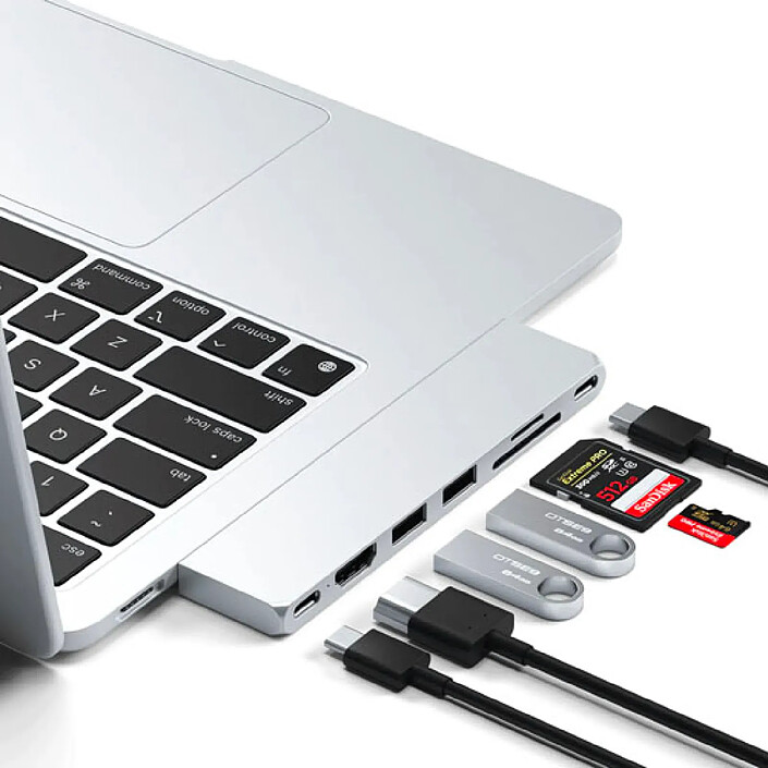 Acheter Satechi Hub Pro Slim USB-C Silver
