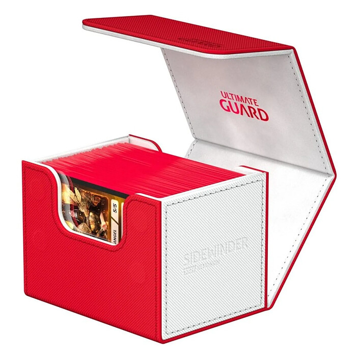 Acheter Ultimate Guard - Sidewinder 100+ XenoSkin SYNERGY Rouge/Blanc