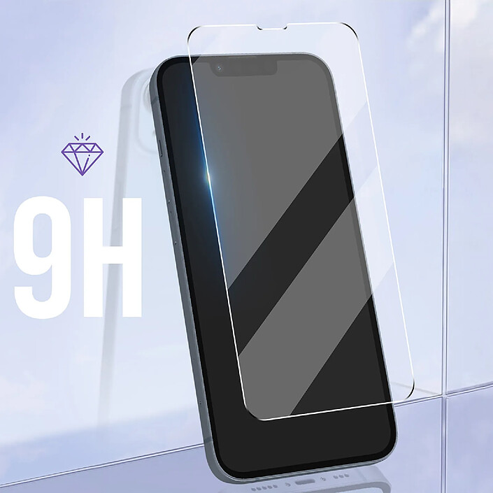 MW Verre de protection avec applicateur pour iPhone 13 Pro Max Polybag pas cher