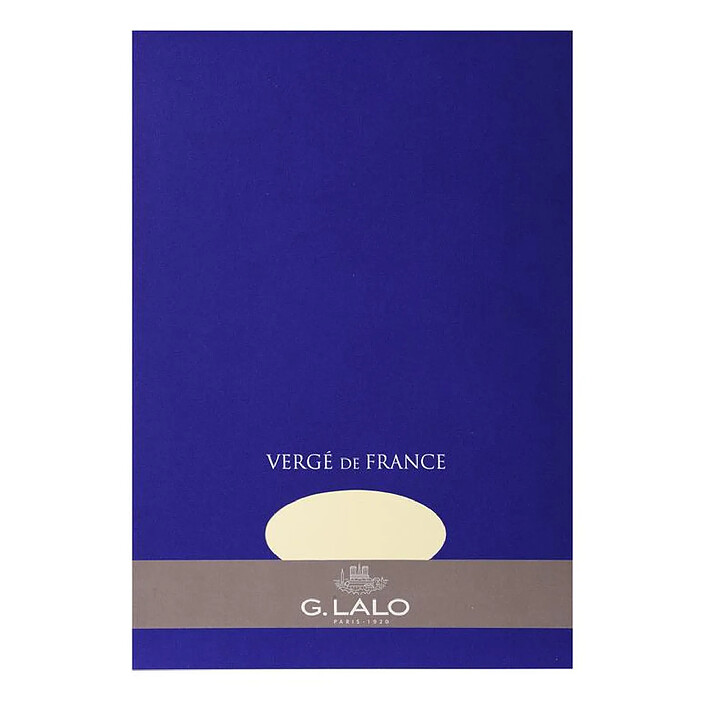 G.LALO Bloc vergé A4 50 feuilles 100g Ivoire