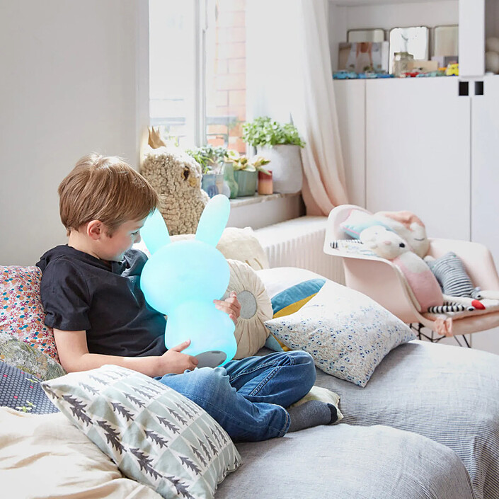 Avis BIGBEN BTLSRABBIT - Enceinte portable sans fil lumineuse et veilleuse Lapin