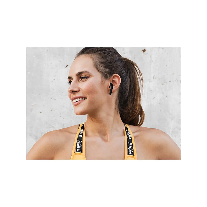 Acheter Blaupunkt - Ecouteurs Bluetooth sans fil avec boîtier, écran LED avec affichage d'autonomie Blaupunkt - BLP4899-133 - Noir Argent