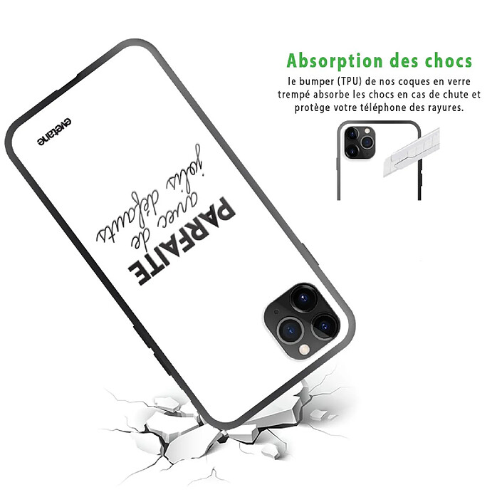 Avis Evetane Coque en verre trempé iPhone 11 Pro Parfaite Avec De Jolis Défauts .