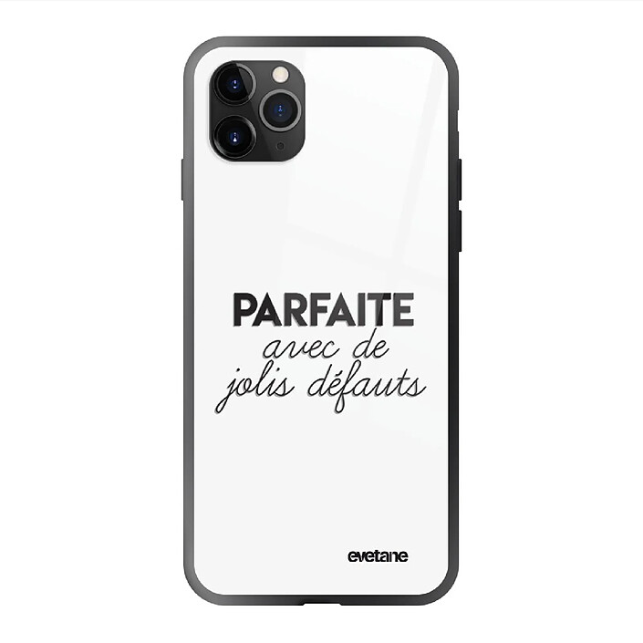 Evetane Coque en verre trempé iPhone 11 Pro Max Parfaite Avec De Jolis Défauts .
