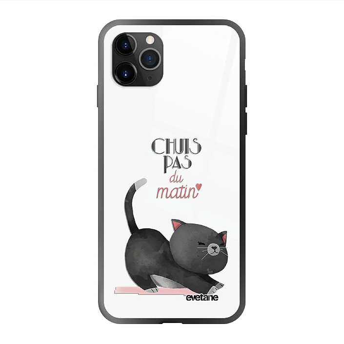 Evetane Coque en verre trempé iPhone 11 Pro Chuis pas du matin .