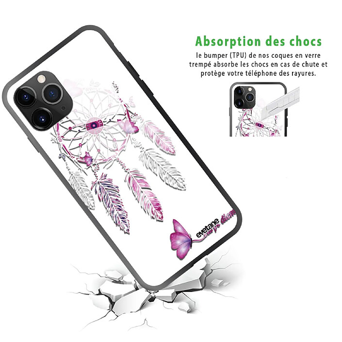 Avis Evetane Coque en verre trempé iPhone 11 Pro Max Carpe diem .