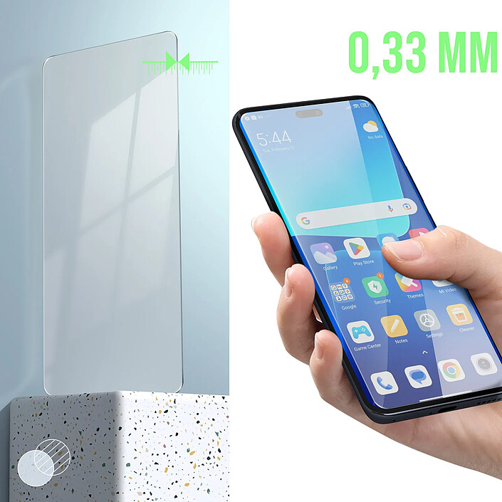 Avizar Verre Trempé pour Xiaomi 13 Lite Anti-rayures Anti-traces transparent pas cher