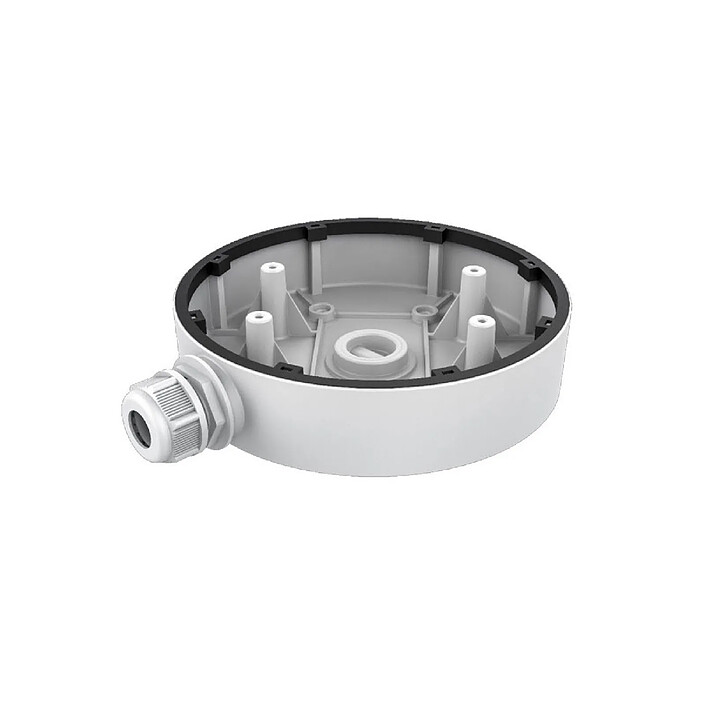 Hikvision - Boîte de jonction blanche pour caméra dôme-Hikvision