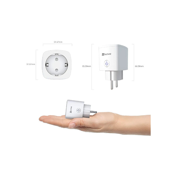 Ezviz - Ezviz - Prise intelligente Wifi T30-A pas cher