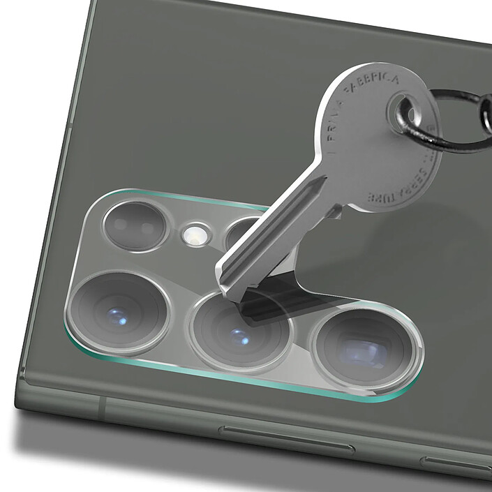 Acheter Avizar Film Caméra pour Galaxy S23 Ultra Dureté 9H Anti-rayures Anti-trace Transparent