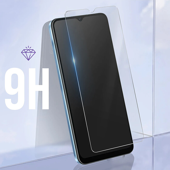 Avis Avizar Verre Trempé pour Blackview A52 Dureté 9H Biseauté 2.5D fin 0.26mm Transparent
