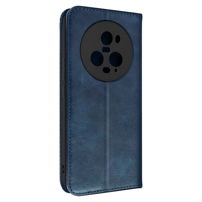 Avizar Étui pour Honor Magic 5 Pro portefeuille support vidéo motif croisillon