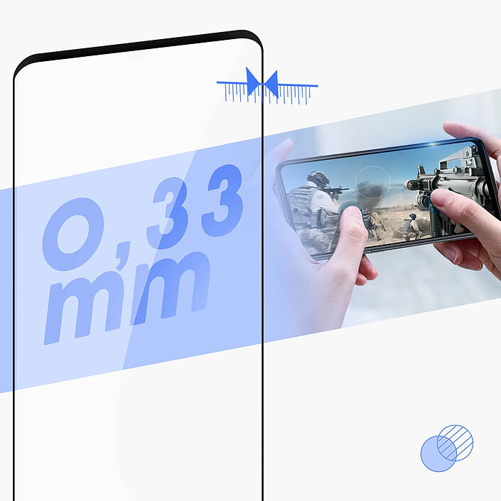 Acheter Dux Ducis Verre Trempé pour Xiaomi Redmi Note 12 4G et 5G Biseauté Dux Ducis Contour Noir