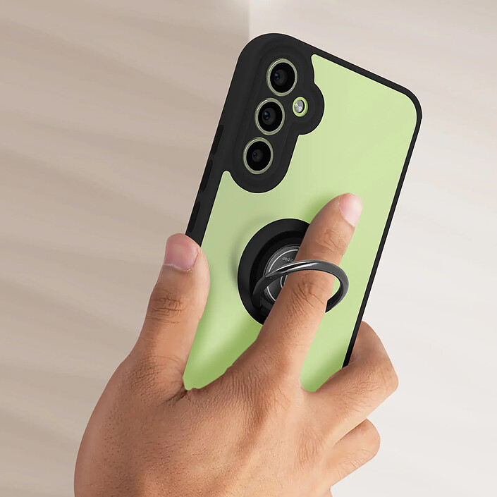 Avis Avizar Coque pour Galaxy A34 5G Antichoc avec Anneau Magnétique Rotatif Noir