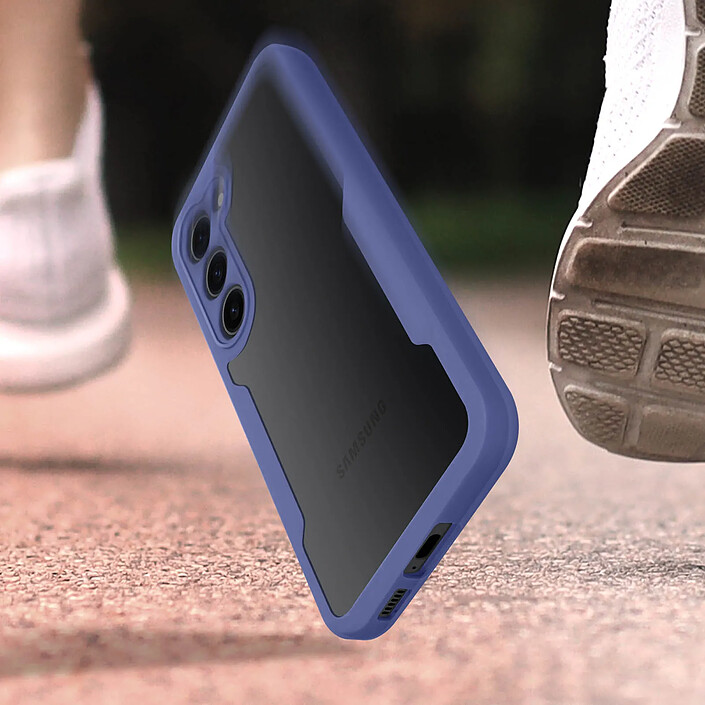 Acheter Avizar Coque Intégrale pour Samsung Galaxy S23 Hybride Antichoc Bleu