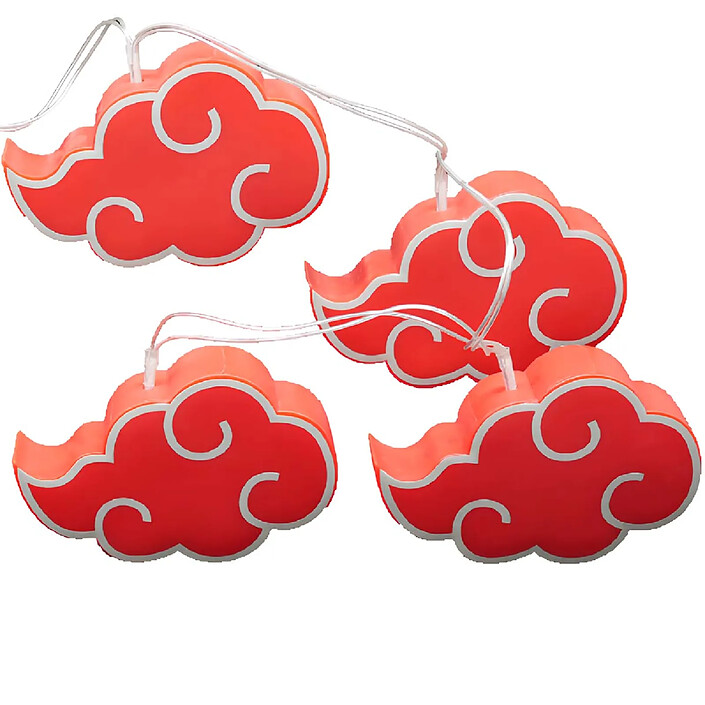 Avis Naruto Shippuden - Guirlande lumineuse Akastuki 200 cm