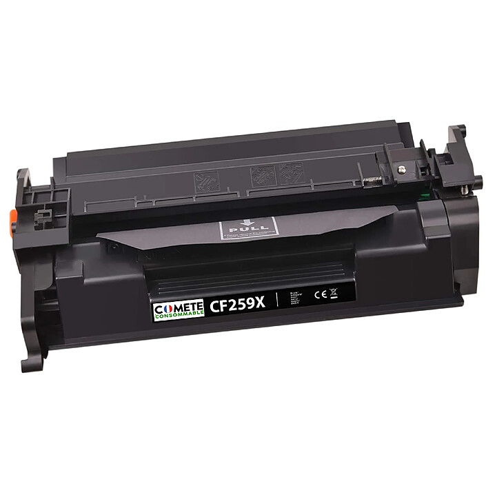 COMETE - 59X - 1 Cartouche de toner compatible avec HP CF259X 59X (=CF259A 59A Grande capacité) - 1 Noir - Marque Française
