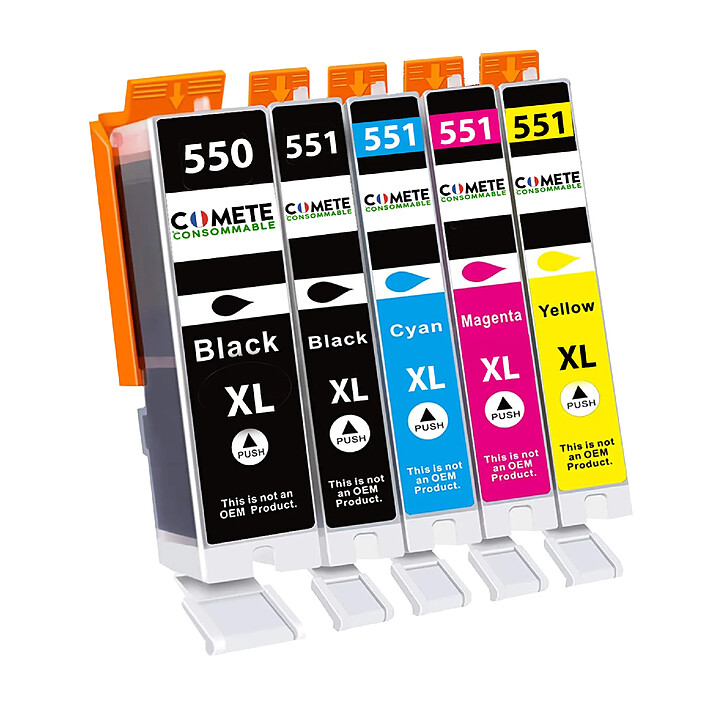 Peach cartucce compatibili stampanti Canon C550/551 XL | Acquisti Online su Peach cartucce compatibili stampanti Canon C550/551 XL | Acquisti Online su