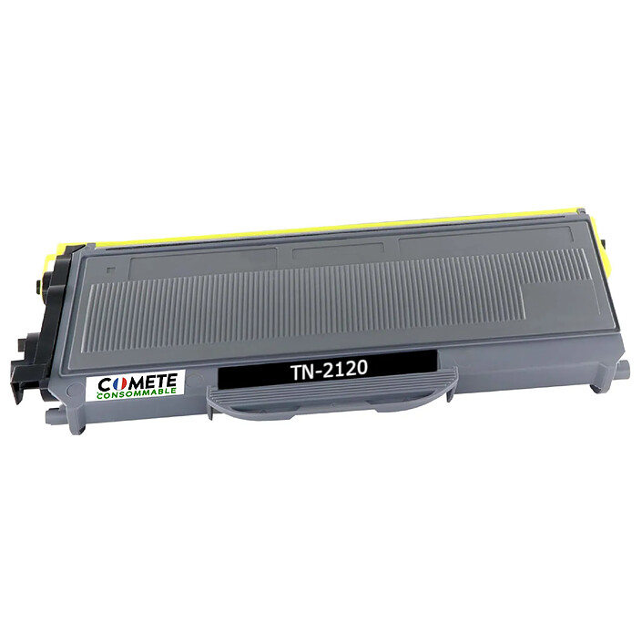 COMETE  - Marque Française - TN2120 - 1 Toner compatible BROTHER TN 2120 - 1 Noir