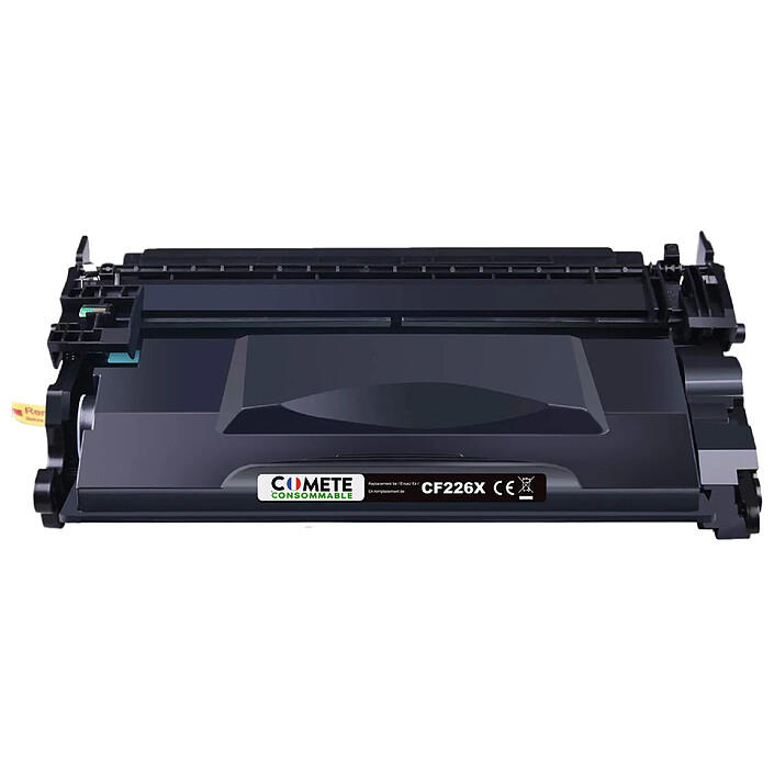COMETE - 26A - 1 Toner compatible pour HP 26A CF226X - 1 Noir - Marque Française