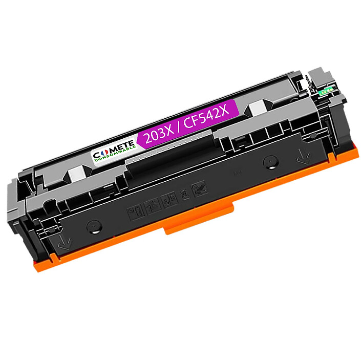 COMETE - 203X - 1 Toner compatible pour HP 203X CF543X - 1 Magenta - Marque Française