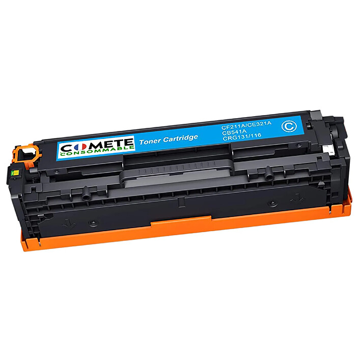 COMETE - 131X - 1 Toner compatible pour HP 131X - 1 Cyan - Marque Française