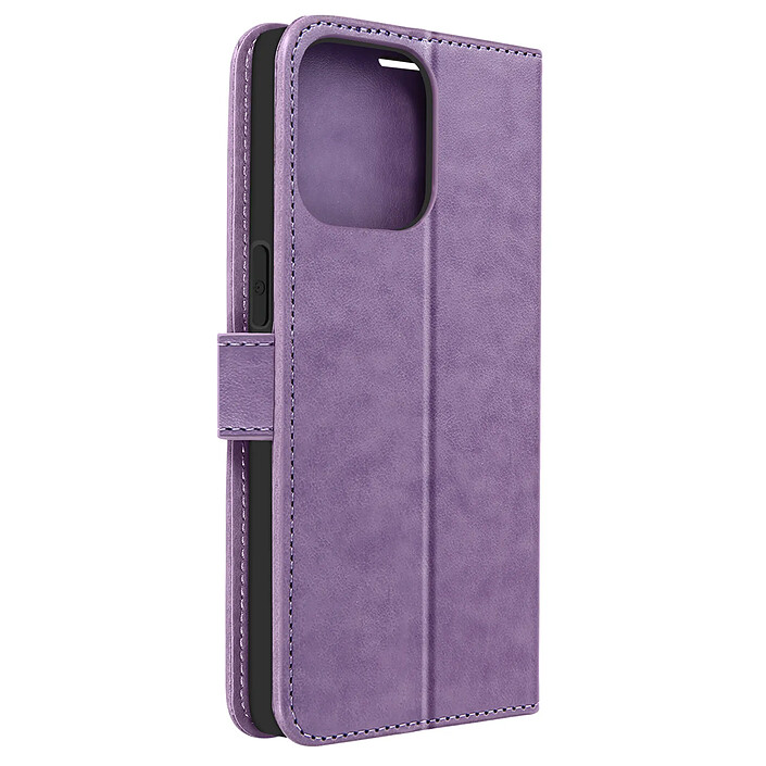 Avizar Étui Mandala Attrape Rêves pour iPhone 14 Pro Max Portefeuille