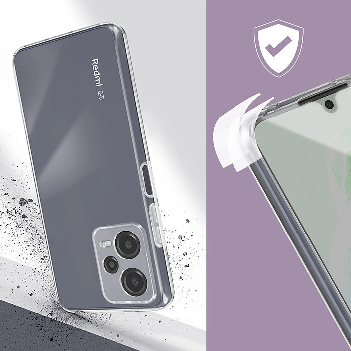 Avis Avizar Coque 360° pour Xiaomi Redmi Note 12 5G Arrière Rigide Avant Souple