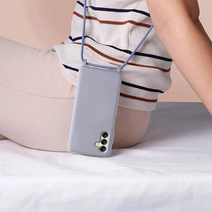 Avis Avizar Coque Cordon pour Samsung Galaxy A14 5G et 4G Lanière Tour du Cou 80cm