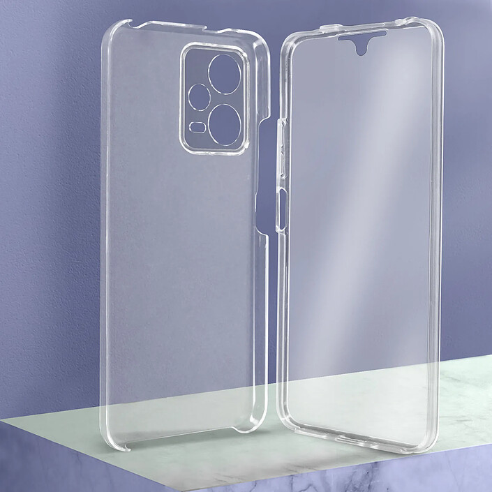 Avizar Coque 360° pour Xiaomi Redmi Note 12 5G Arrière Rigide Avant Souple pas cher