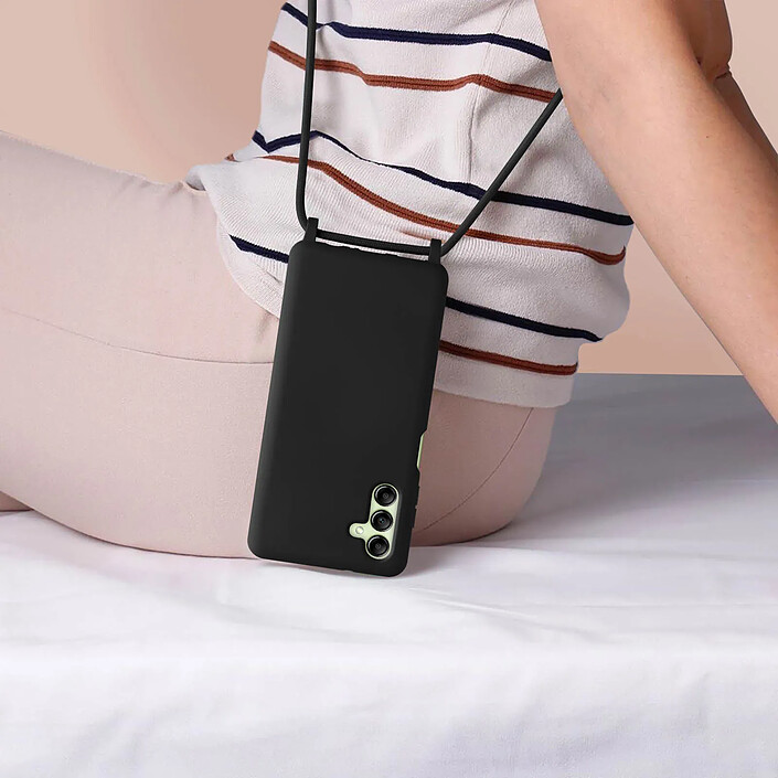 Avis Avizar Coque Cordon pour Samsung Galaxy A14 5G et 4G Lanière Tour du Cou 80cm