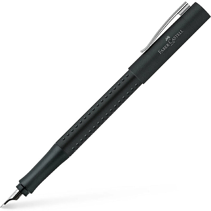 Acheter FABER-CASTELL Stylo-plume Grip 2011 pointe large B noir