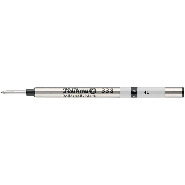 PELIKAN Recharge Stylo roller à encre 338 Pointe Moyenne Noir