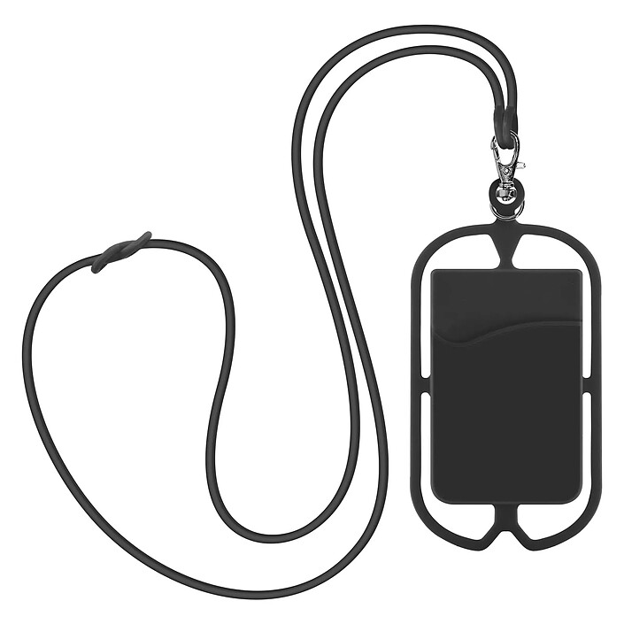 Avizar Coque Cordon Universelle pour Smartphone avec Porte-carte série NeckPouch