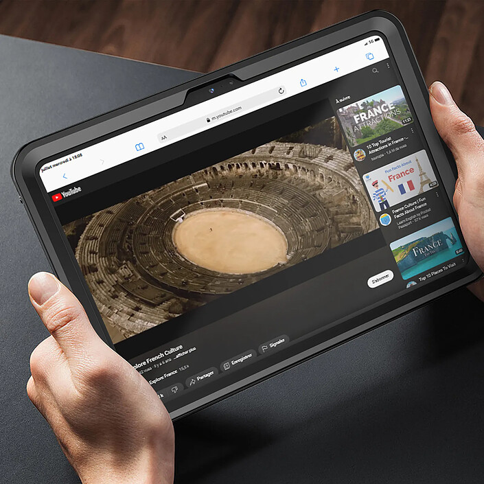 Acheter 4smarts Coque intégrale pour iPad A16 / 10.9 2022 Étanche 2m Antichoc 4Smarts Active Pro Noir