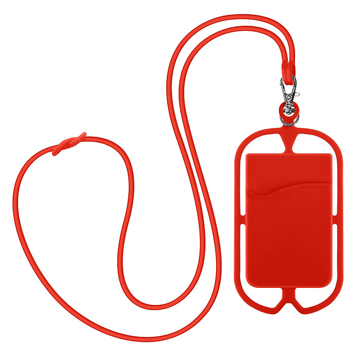 Avizar Coque Cordon Universelle pour Smartphone avec Porte-carte série NeckPouch
