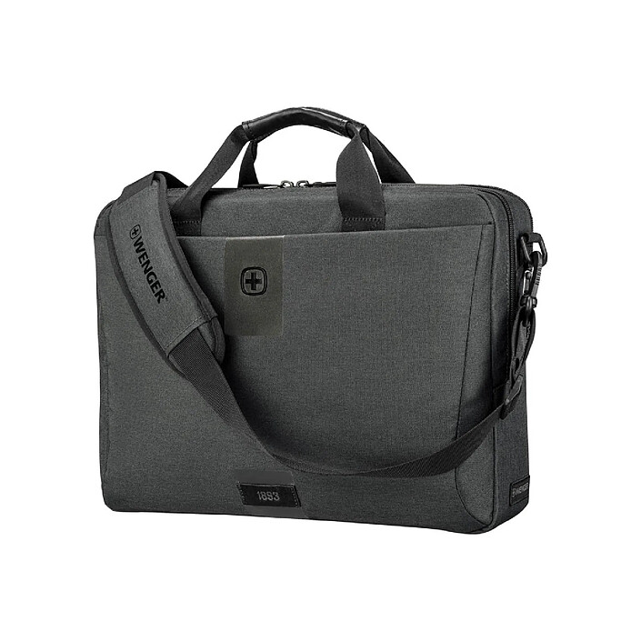 Wenger - Sacoche MX ECO Brief noir charbon pas cher