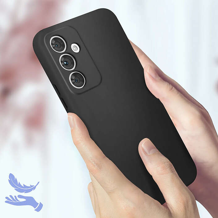 Acheter Avizar Coque pour Samsung Galaxy A34 5G Semi-rigide Soft-touch Fine Fast Cover Noir