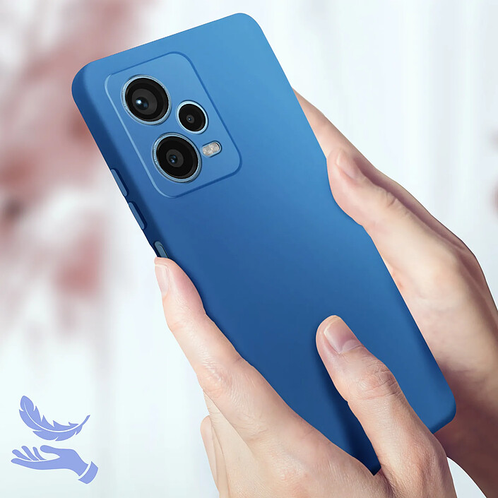 Acheter Avizar Coque pour Xiaomi Redmi Note 12 Pro Plus Semi-rigide Fast Cover Bleu