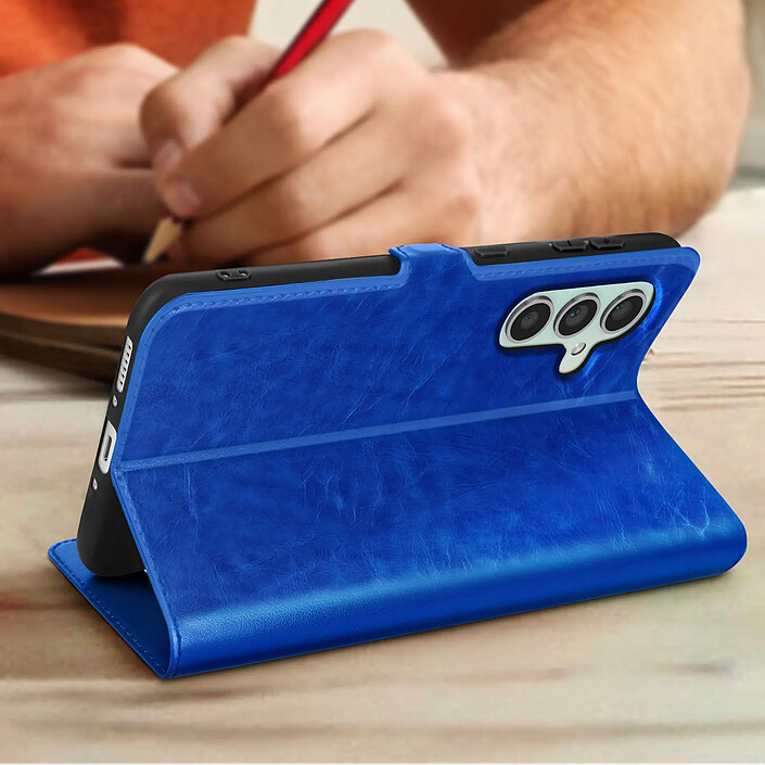 Avis Avizar Étui Folio pour Galaxy A34 5G Double Fenêtre avec Fonction Support