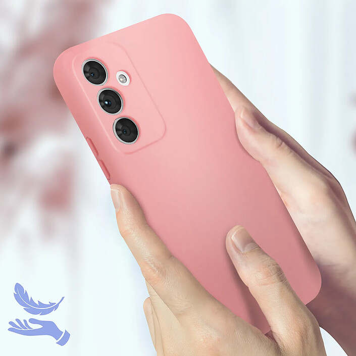 Acheter Avizar Coque pour Samsung Galaxy A34 5G Semi-rigide Soft-touch Fine Fast Cover Rose