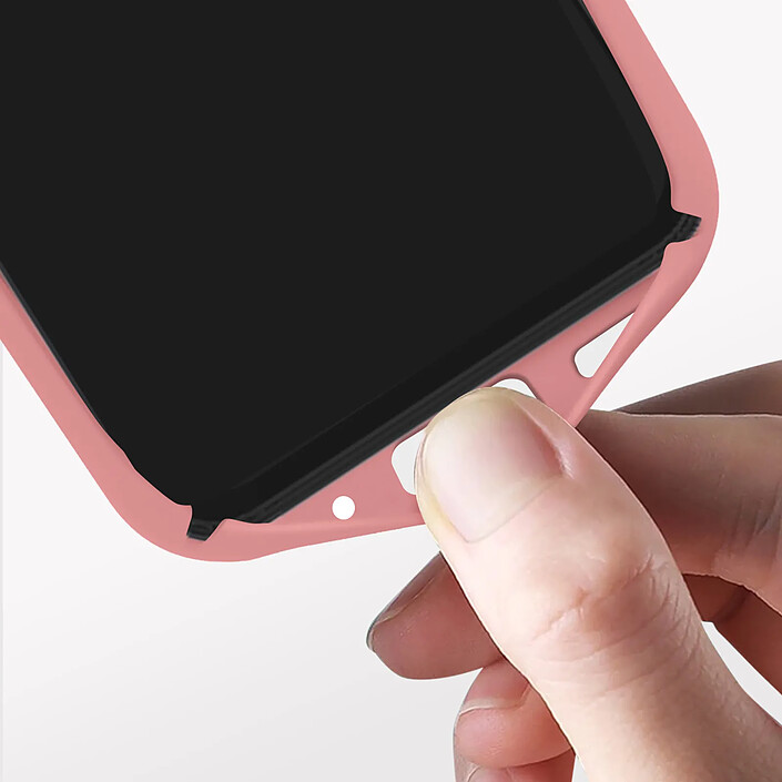 Avis Avizar Coque pour Samsung Galaxy A34 5G Semi-rigide Soft-touch Fine Fast Cover Rose