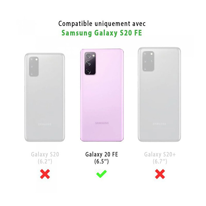 Avis Evetane Coque Samsung Galaxy S20 FE Silicone liquide Bleu Marine + 2 Vitres en Verre trempé Protection écran Antichocs