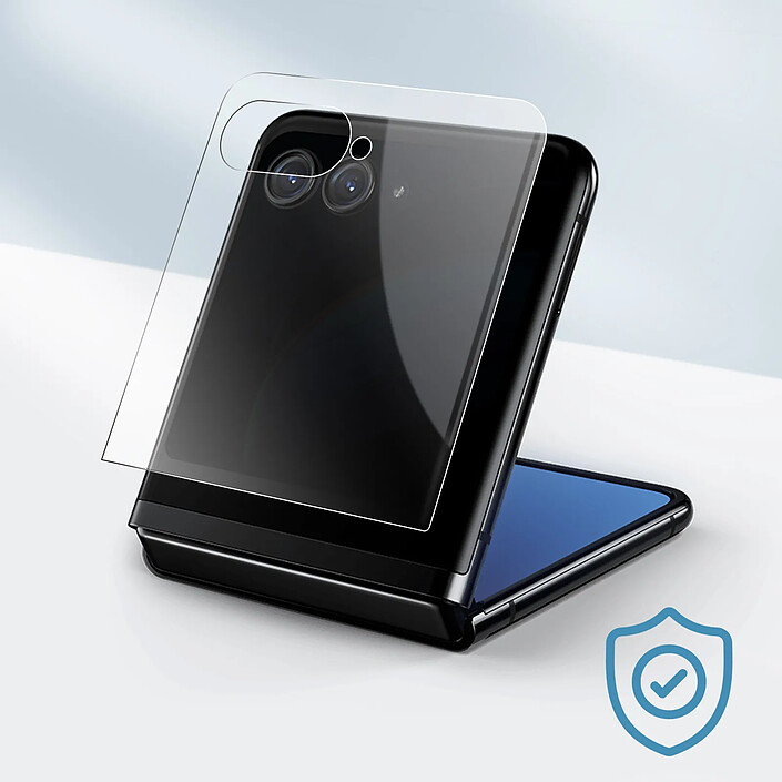 Avizar Film Arrière Supérieur pour Motorola Razr 40 et 40 Ultra Souple Transparent pas cher
