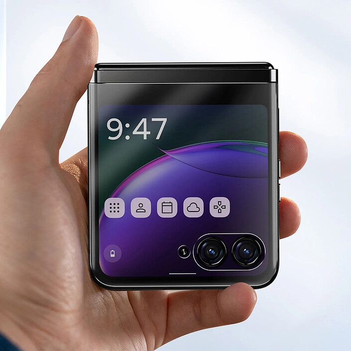 Acheter Avizar Film Arrière Supérieur pour Motorola Razr 40 et 40 Ultra Souple Transparent