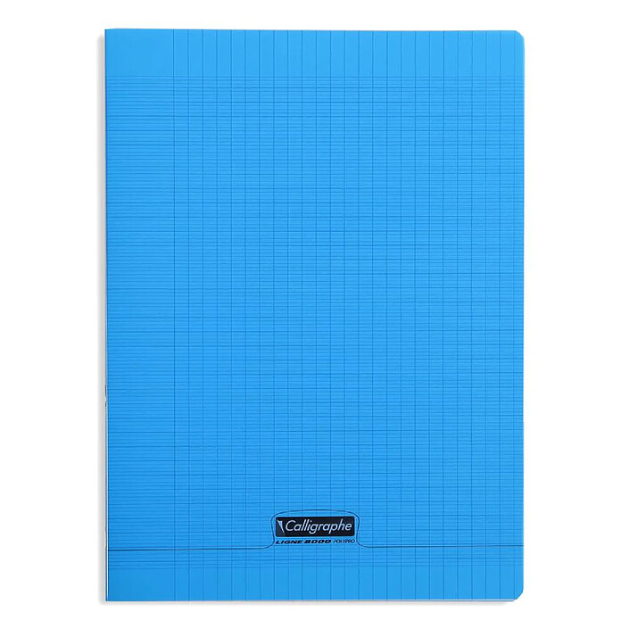 CALLIGRAPHE Cahier piqué teintes assorties 24x32cm 140p séyès 90g
